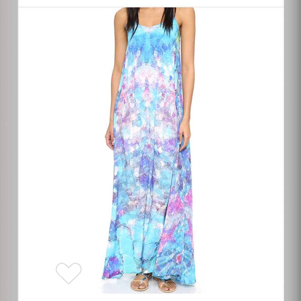 🩵 Host Pick: Best in Dresses 🩵 Lotta Stensson Vibrant Mosaic Maxi Pocket Dress